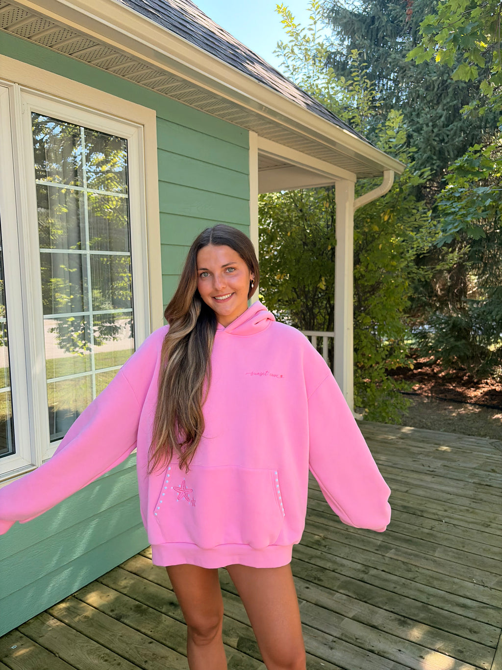 Pink Paradise Hoodie