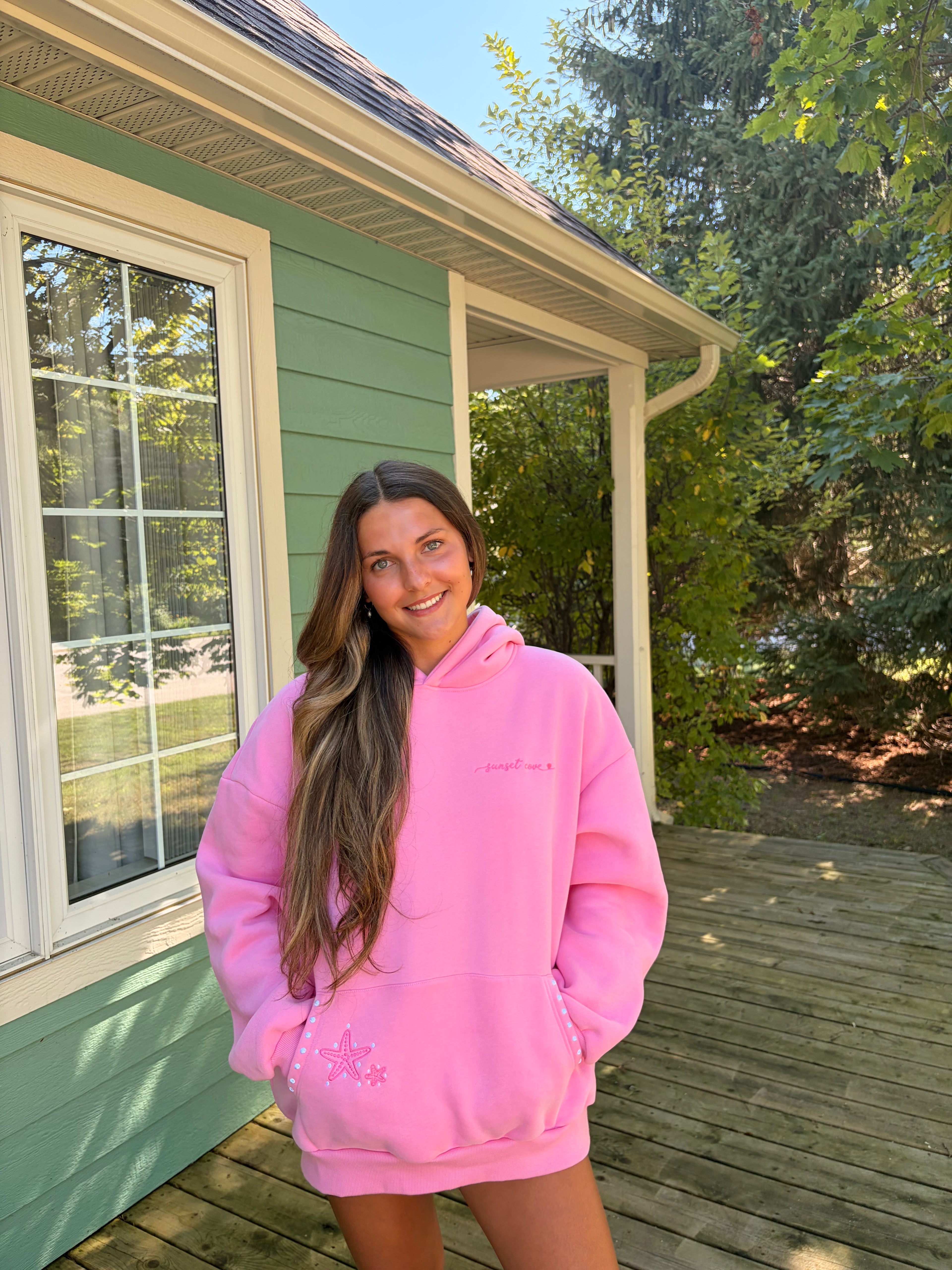 Pink Paradise Hoodie